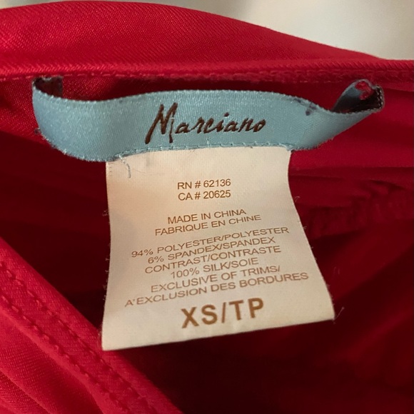 MARCIANO hot pink women’s top x-small - Picture 5 of 5